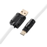Sharkoon SGK50 Aviator Kabel Black/White, Cable blanco/Negro
