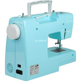 Singer Simple 3223G Máquina de coser semiautomática verde, Turquesa, Máquina de coser semiautomática, Costura, Paso 4, Giratorio, Zigzag