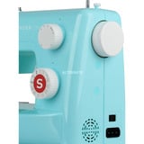 Singer Simple 3223G Máquina de coser semiautomática verde, Turquesa, Máquina de coser semiautomática, Costura, Paso 4, Giratorio, Zigzag