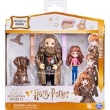 Spin Master HARRY POTTER-WIZARDING WORLD - FIGURAS HARRY POTTER MAGICAL MINIS - Harry Potter Friendship Set: 2 Muñecos Hermione Granger y Rubeus Hagrid con 1 Criatura -6061833- Juguetes Niños 5 Años + Wizarding World HARRY POTTER- - FIGURAS HARRY POTTER MAGICAL MINIS - Harry Potter Friendship Set: 2 Muñecos Hermione Granger y Rubeus Hagrid con 1 Criatura -6061833- Juguetes Niños 5 Años +, Acción / Aventura, 5 año(s), Multicolor