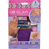 Spin Master Kit de uñas metalizadas GO GLAM de Cool Maker con 6 hojas de películas con brillo y calcomanías para uñas para crear 5 manicuras distintas, juguetes de manualidades para niñas a partir de 7 años Cool Maker Kit de uñas metalizadas GO GLAM de con 6 hojas de películas con brillo y calcomanías para uñas para crear 5 manicuras distintas, juguetes de manualidades para niñas a partir de 7 años, Set de manicura infantil, 7 año(s), Multicolor
