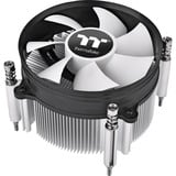 Thermaltake Gravity i3 Procesador Refrigerador de aire 9,2 cm Negro, Acero inoxidable 1 pieza(s), Disipador de CPU Refrigerador de aire, 9,2 cm, 1200 RPM, 3500 RPM, 36,5 dB, 56,84 cfm