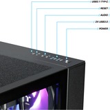 Thermaltake PC-000081-DE, Gaming-PC negro/Transparente