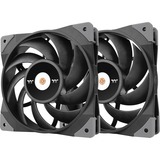 Thermaltake TOUGHFAN 12 Carcasa del ordenador Ventilador 12 cm Negro 2 pieza(s) negro, Ventilador, 12 cm, 500 RPM, 2000 RPM, 22,3 dB, 58,35 cfm