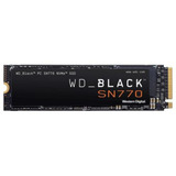 WD Black SN770 1 TB reacondicionado, Unidad de estado sólido negro