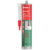 fischer Adhesivo de construcción Multi MS 290ml, sellador blanco