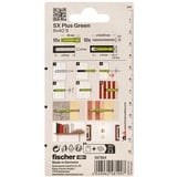 fischer Taco SX Plus Green 8x40 S K, Pasador verde