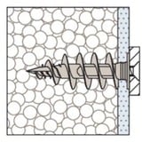 fischer Taco para aislamiento FID II 50mm, Pasador blanco