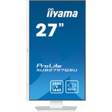 iiyama XUB2797QSU-W2, Monitor LED blanco (mate)