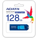 ADATA ACHO-UC300-128G-RNB/BL, Lápiz USB azul oscuro/Celeste