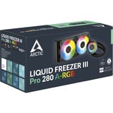 ARCTIC Liquid Freezer III Pro 280 A-RGB, Refrigeración por agua negro