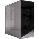 ARCTIC Xtender (Mirror Black) Midi Tower Negro, Cajas de torre negro, Midi Tower, PC, Negro, EATX, Metal, Vidrio templado, Juego