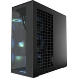 ARCTIC Xtender (Mirror Black) Midi Tower Negro, Cajas de torre negro, Midi Tower, PC, Negro, EATX, Metal, Vidrio templado, Juego