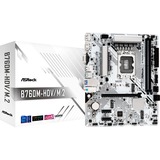 ASRock B760M-HDV/M.2 WHITE, Placa base blanco