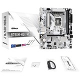 ASRock B760M-HDV/M.2 WHITE, Placa base blanco