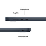 Apple MacBook Air (15") 2025, Portátil negro