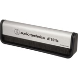 Audio-Technica Cepillo antiestático para discos de vinilo AT6011a, Cepillo de limpieza negro/Plateado