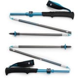 Black Diamond Bastones de trekking Distance Carbon FLZ, Aparato para fitness antracita/Azul