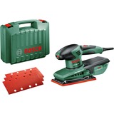 Bosch PSS 250 AE Lijadora orbital 24000 OPM Negro, Verde, Rojo 250 W verde, Lijadora orbital, Abrazadera/Velcro, Negro, Verde, Rojo, 14000 OPM, 24000 OPM, 2 mm