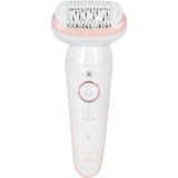 Braun 7500435225229, Depiladora blanco/Rosa neón