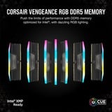 Corsair CMH128GX5M4B5600C40, Memoria RAM negro