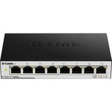 D-Link DGS-1100-08V2 switch Gestionado L2 Gigabit Ethernet (10/100/1000) Negro, Interruptor/Conmutador Gestionado, L2, Gigabit Ethernet (10/100/1000)