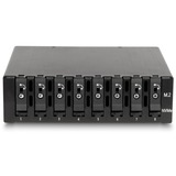 DeLOCK Marco intercambiable de 5,25″ para 8 x M.2 NVMe SSD con Slim SAS SFF-8654, Chasis intercambiable 