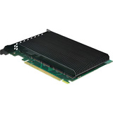 DeLOCK Tarjeta PCIe 5.0 x16 > 4x M.2 NVMe internos + disipador de calor, Tarjeta de interfaz 
