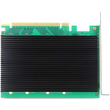 DeLOCK Tarjeta PCIe 5.0 x16 > 4x M.2 NVMe internos + disipador de calor, Tarjeta de interfaz 