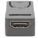 Digitus Adaptador DisplayPort > HDMI negro