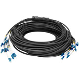 Digitus Cable de ruptura universal de fibra óptica, dúplex, conector LC/UPC, monomodo OS2 negro