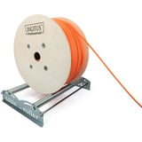 Digitus Desenrollador de carrete de cable, 600 x 400 x 100mm, Portarollos plateado