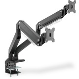 Digitus Soporte universal doble para monitor, Soporte de monitor negro