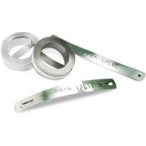 Dymo 12mm Aluminum w/Adhesive Tape cinta para impresora de etiquetas, Cinta de escritura Aluminio, Aluminio, China, 3,65 m, 10 pieza(s), 60 mm