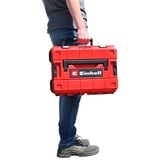 EINHELL Maletín de sistema E-Case S-F incl. espuma de rejilla, Caja de herramientas negro/Rojo