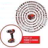 EINHELL TE-CD 18/50 Li-i BL, Martillo atornillador rojo/Negro