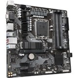 GIGABYTE B760M DS3H DDR4 Placa base - Soporta CPUs Intel Core de 14ª generación, VRM digital de 6+2+1 fases, hasta 5333MHz DDR4 (OC), 2xPCIe 4.0 M.2, LAN 2.5GbE, USB 3.2 Gen2 negro/Gris, VRM digital de 6+2+1 fases, hasta 5333MHz DDR4 (OC), 2xPCIe 4.0 M.2, LAN 2.5GbE, USB 3.2 Gen2, Intel, LGA 1700, Intel® Celeron®, Intel® Core™ i3, Intel® Core™ i5, Intel® Core™ i7, Intel® Core™ i9,..., LGA 1700, 128 GB, DDR4-SDRAM