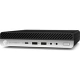 HP EliteDesk 800 G4 DM reacondicionado, Mini-PC  negro/Plateado