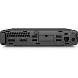 HP EliteDesk 800 G4 DM reacondicionado, Mini-PC  negro/Plateado