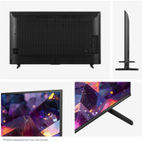 Hisense 65E7S PRO Televisor Hi-QLED, TV QLED negro/Gris oscuro