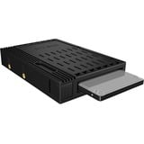 ICY BOX IB-2536StS Universal Funda de disco duro, Chasis intercambiable negro, Universal, Funda de disco duro, Plástico, Negro, 2.5", China