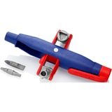 KNIPEX 00 11 07, Llave de tubo azul/Rojo