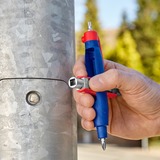 KNIPEX 00 11 07, Llave de tubo azul/Rojo