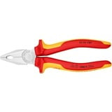 KNIPEX KP-0306180 Alicates, Alicates combi rojo/Amarillo, Rojo/Amarillo, 18 cm, 264 g