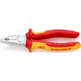 KNIPEX KP-0306180 Alicates, Alicates combi rojo/Amarillo, Rojo/Amarillo, 18 cm, 264 g