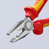 KNIPEX KP-0306180 Alicates, Alicates combi rojo/Amarillo, Rojo/Amarillo, 18 cm, 264 g