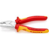 KNIPEX KP-0306180 Alicates, Alicates combi rojo/Amarillo, Rojo/Amarillo, 18 cm, 264 g