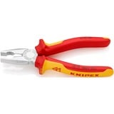 KNIPEX KP-0306180 Alicates, Alicates combi rojo/Amarillo, Rojo/Amarillo, 18 cm, 264 g