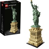 LEGO Architecture 21042 La estatua de la libertad, Juegos de construcción Juego de construcción, 16 año(s), 1685 pieza(s), 1,35 kg