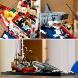 LEGO Ideas Tiburón, Juegos de construcción Juego de construcción, 18 año(s), Plástico, 1503 pieza(s), 2,29 kg